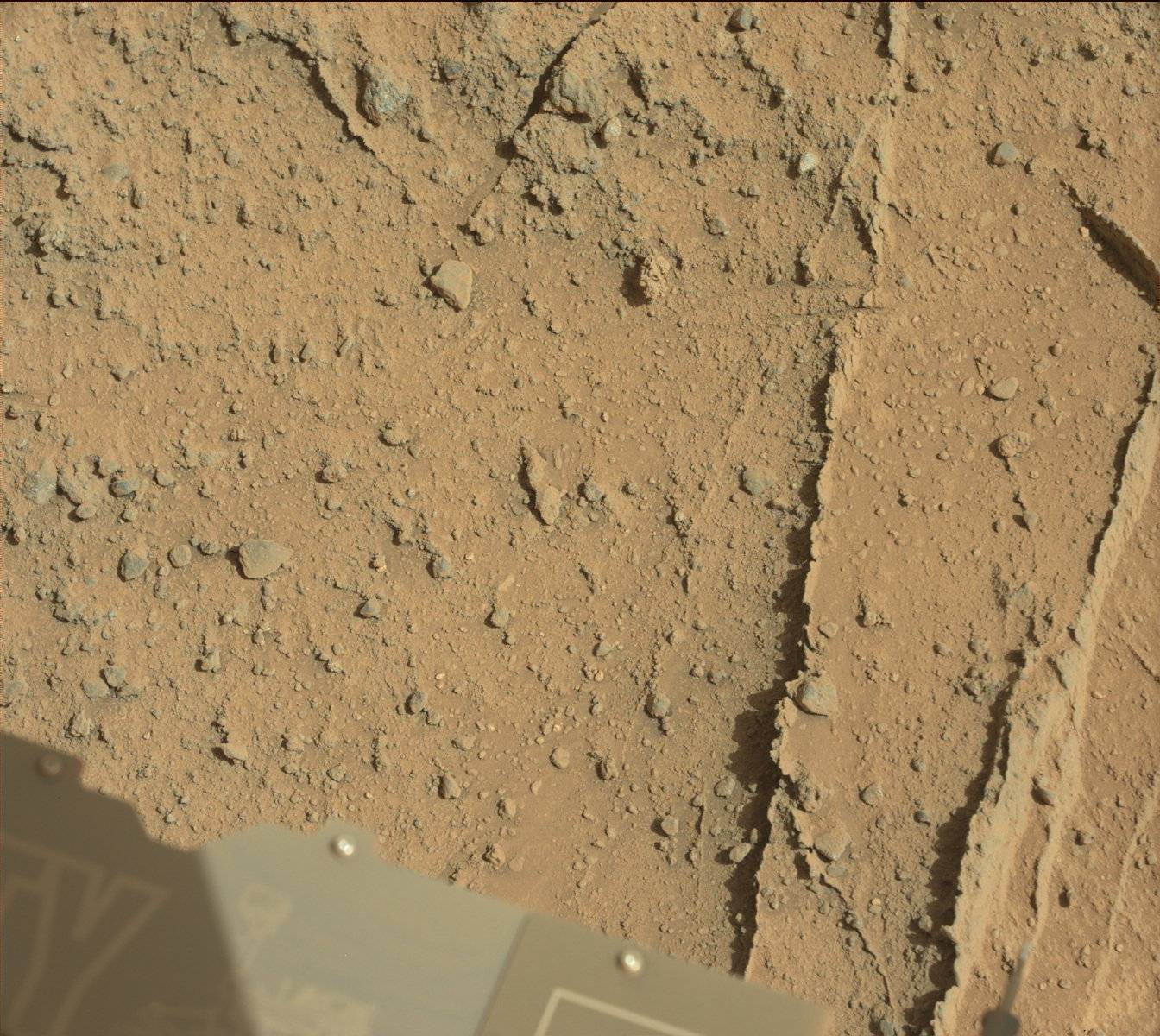 Nasa's Mars rover Curiosity acquired this image using its Mast Camera (Mastcam) on Sol 396