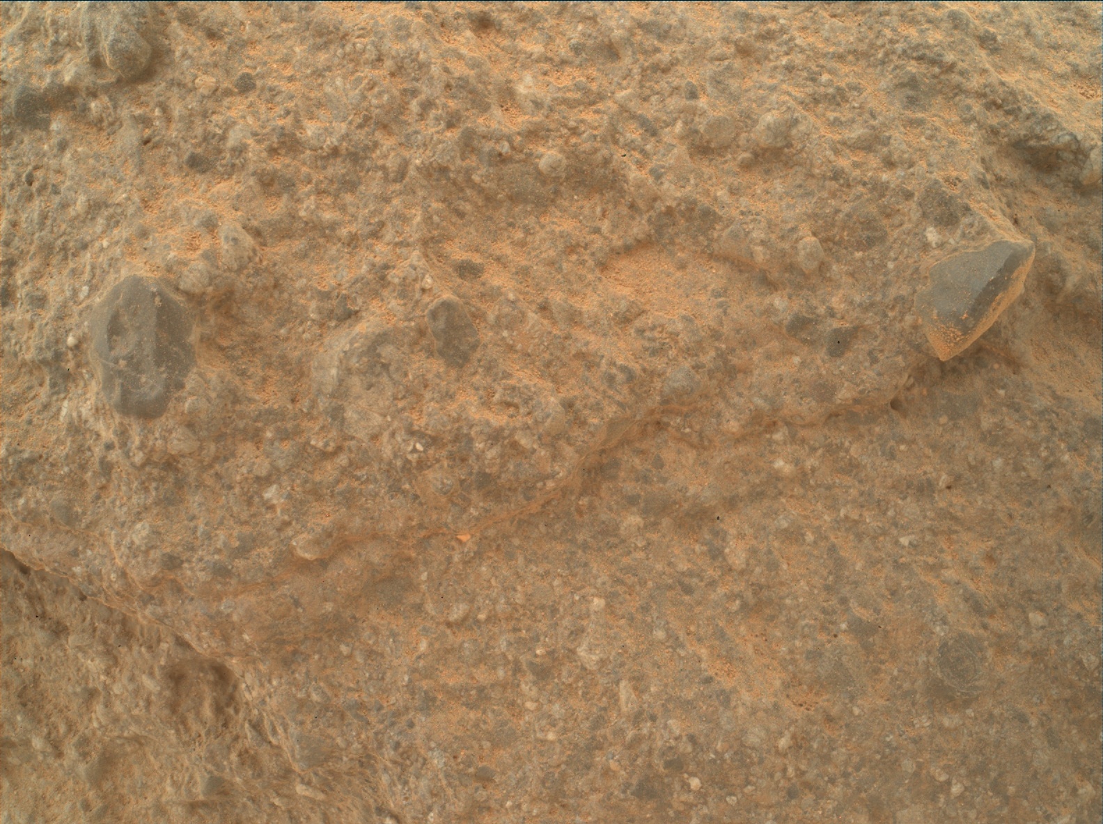 Nasa's Mars rover Curiosity acquired this image using its Mars Hand Lens Imager (MAHLI) on Sol 396