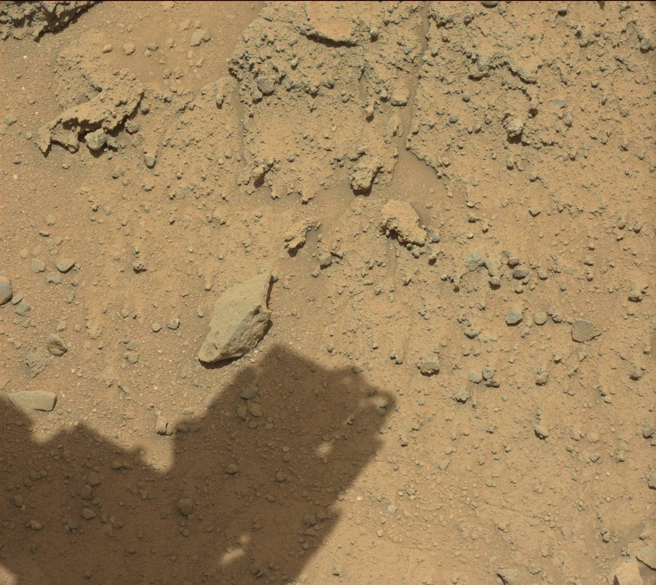 Nasa's Mars rover Curiosity acquired this image using its Mast Camera (Mastcam) on Sol 398