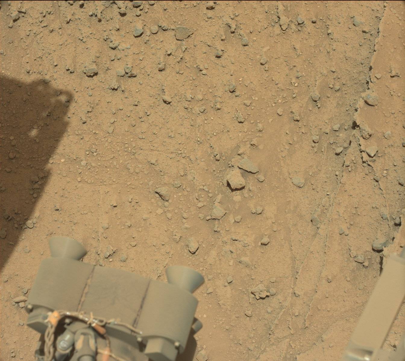 Nasa's Mars rover Curiosity acquired this image using its Mast Camera (Mastcam) on Sol 398