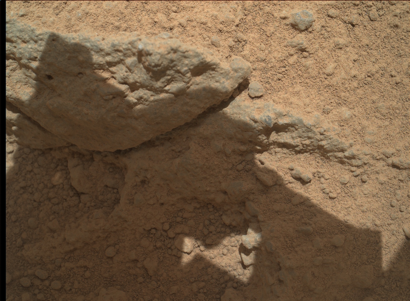 Nasa's Mars rover Curiosity acquired this image using its Mars Hand Lens Imager (MAHLI) on Sol 398