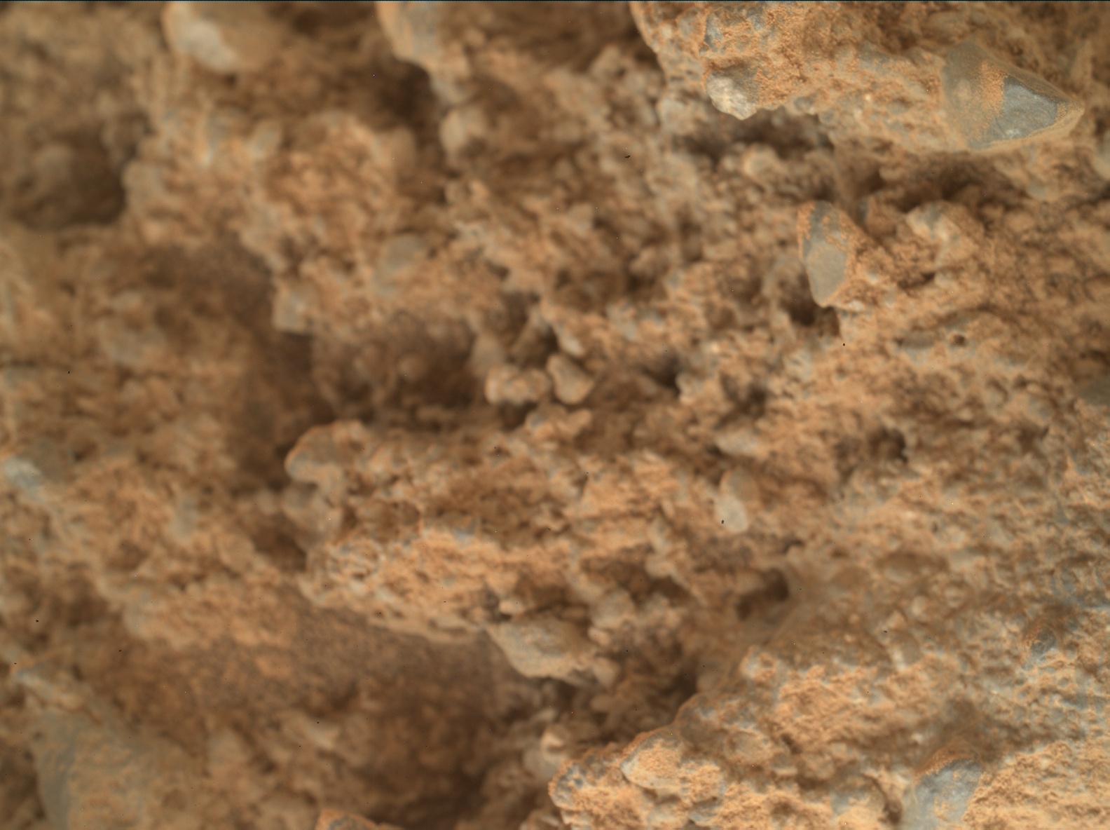 Nasa's Mars rover Curiosity acquired this image using its Mars Hand Lens Imager (MAHLI) on Sol 399