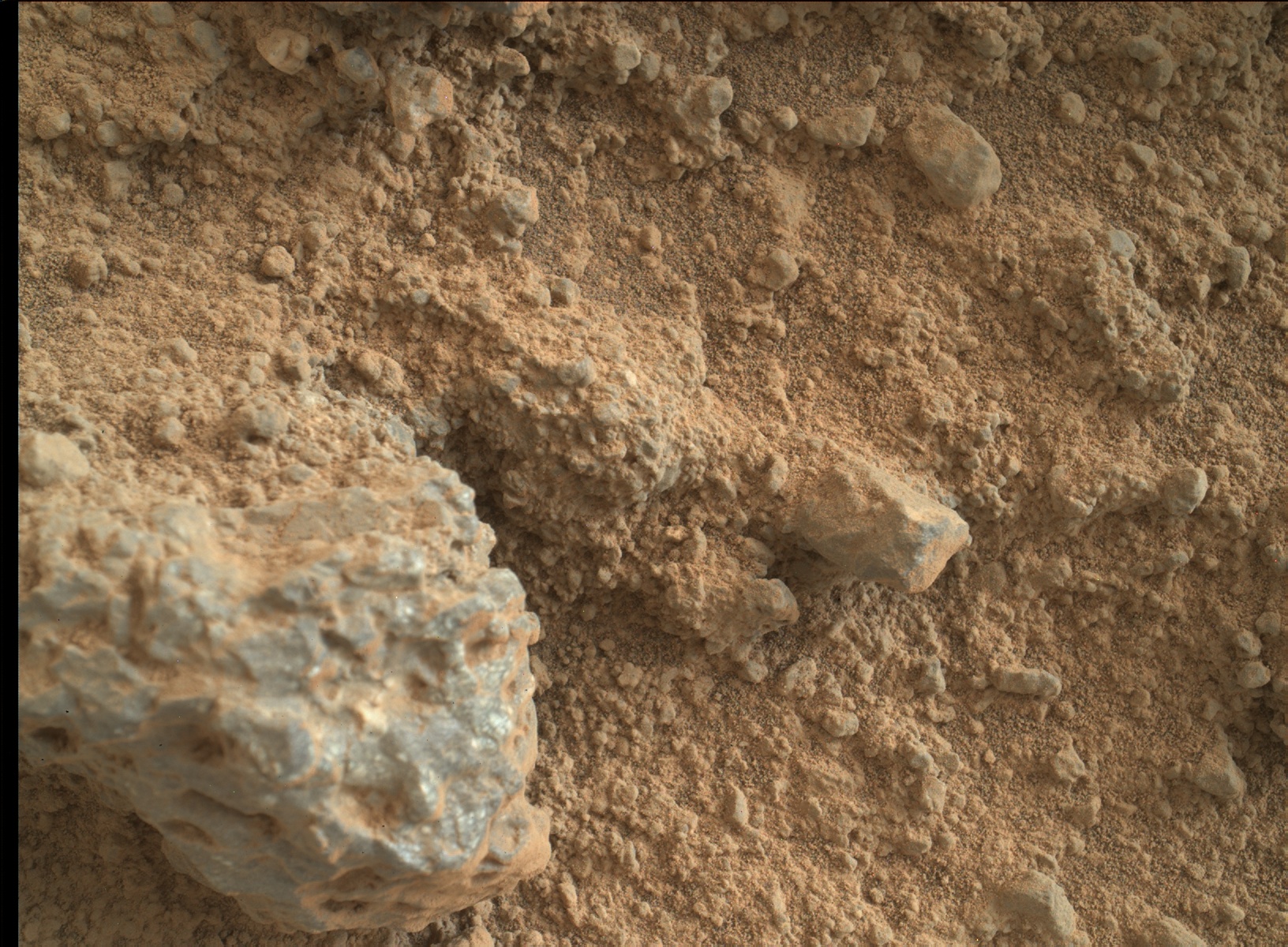 Nasa's Mars rover Curiosity acquired this image using its Mars Hand Lens Imager (MAHLI) on Sol 400