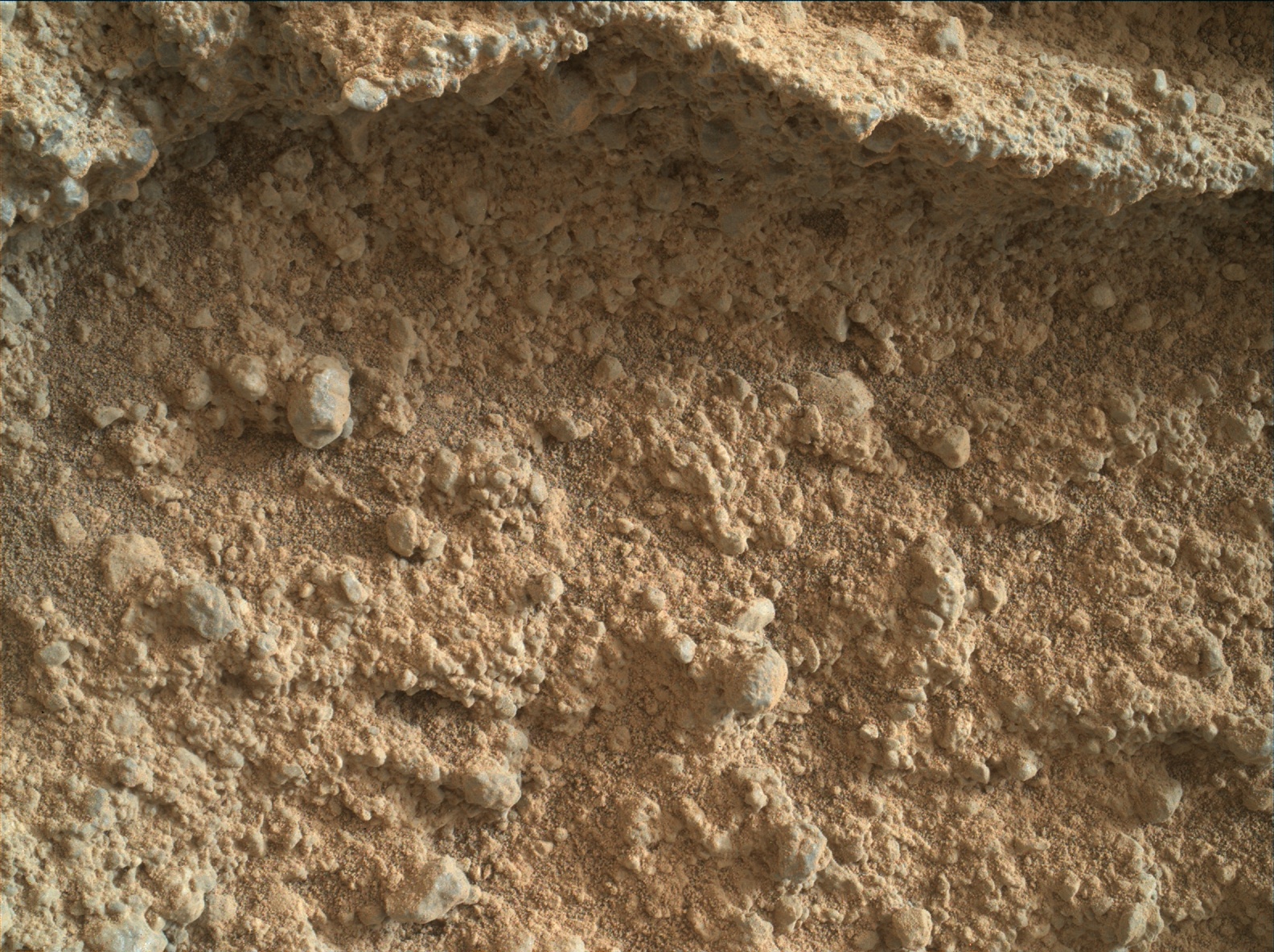 Nasa's Mars rover Curiosity acquired this image using its Mars Hand Lens Imager (MAHLI) on Sol 401