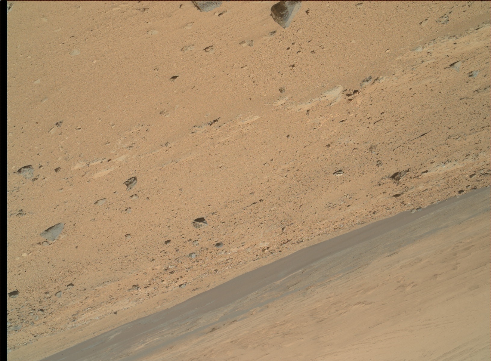 Nasa's Mars rover Curiosity acquired this image using its Mars Hand Lens Imager (MAHLI) on Sol 402