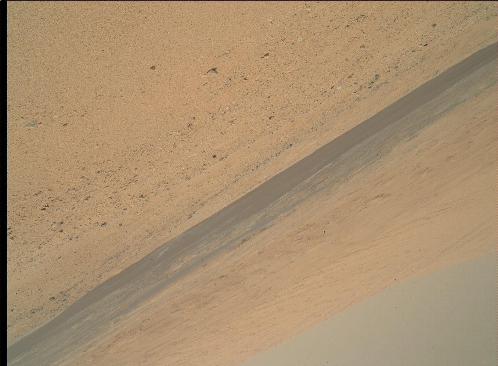 Nasa's Mars rover Curiosity acquired this image using its Mars Hand Lens Imager (MAHLI) on Sol 404