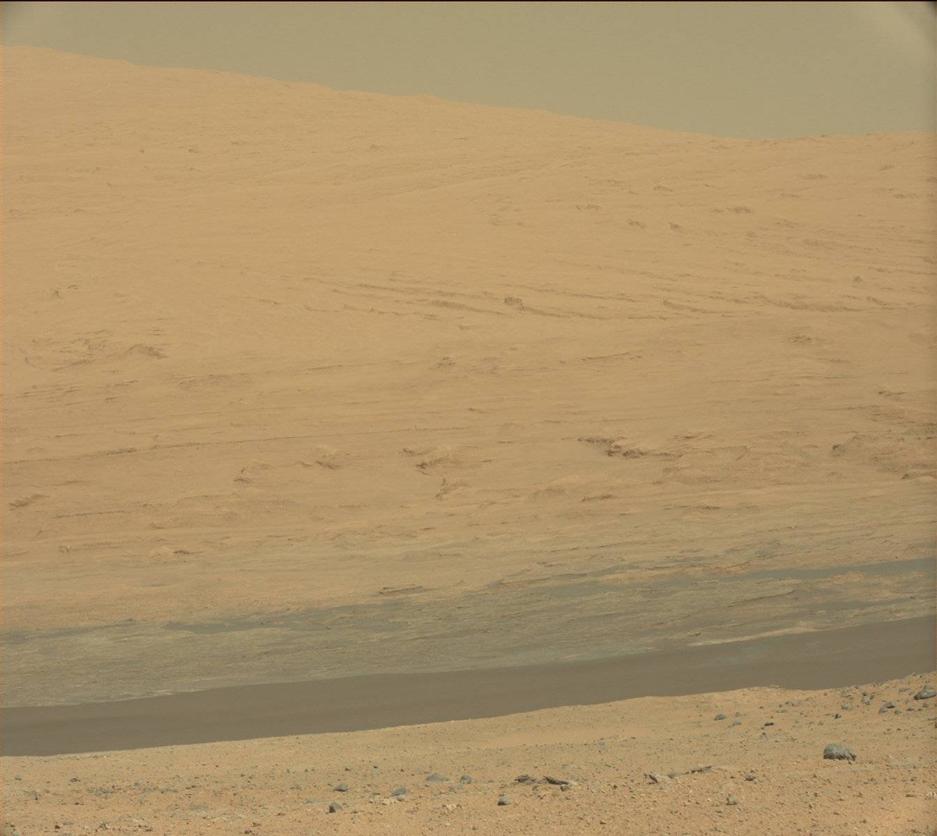 Nasa's Mars rover Curiosity acquired this image using its Mast Camera (Mastcam) on Sol 408