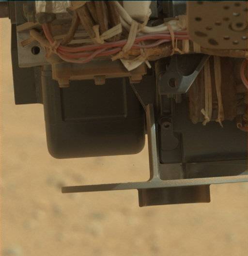 Nasa's Mars rover Curiosity acquired this image using its Mast Camera (Mastcam) on Sol 411