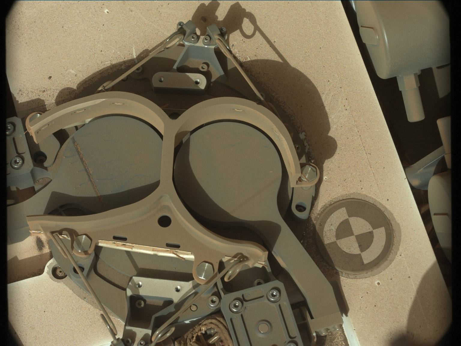 Nasa's Mars rover Curiosity acquired this image using its Mast Camera (Mastcam) on Sol 415