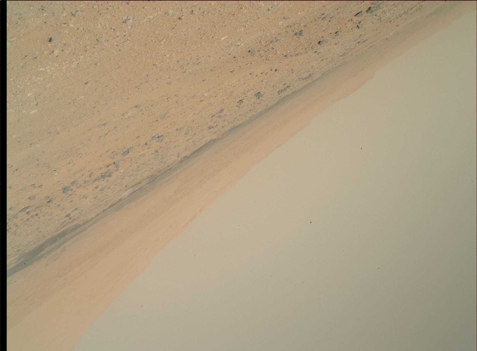 Nasa's Mars rover Curiosity acquired this image using its Mars Hand Lens Imager (MAHLI) on Sol 424
