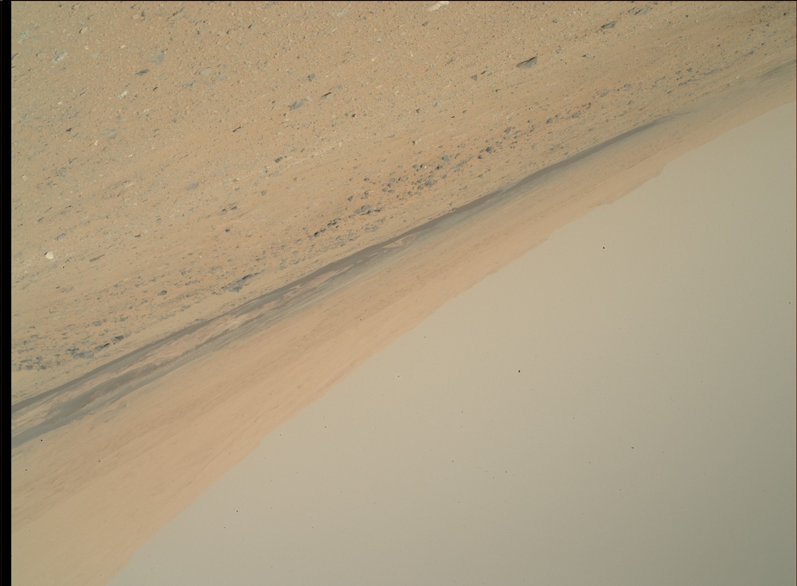 Nasa's Mars rover Curiosity acquired this image using its Mars Hand Lens Imager (MAHLI) on Sol 426