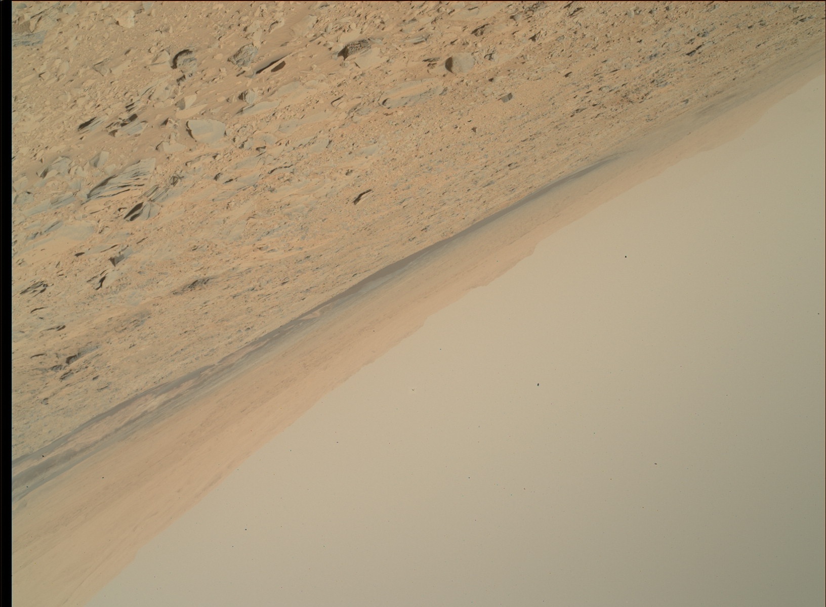 Nasa's Mars rover Curiosity acquired this image using its Mars Hand Lens Imager (MAHLI) on Sol 436