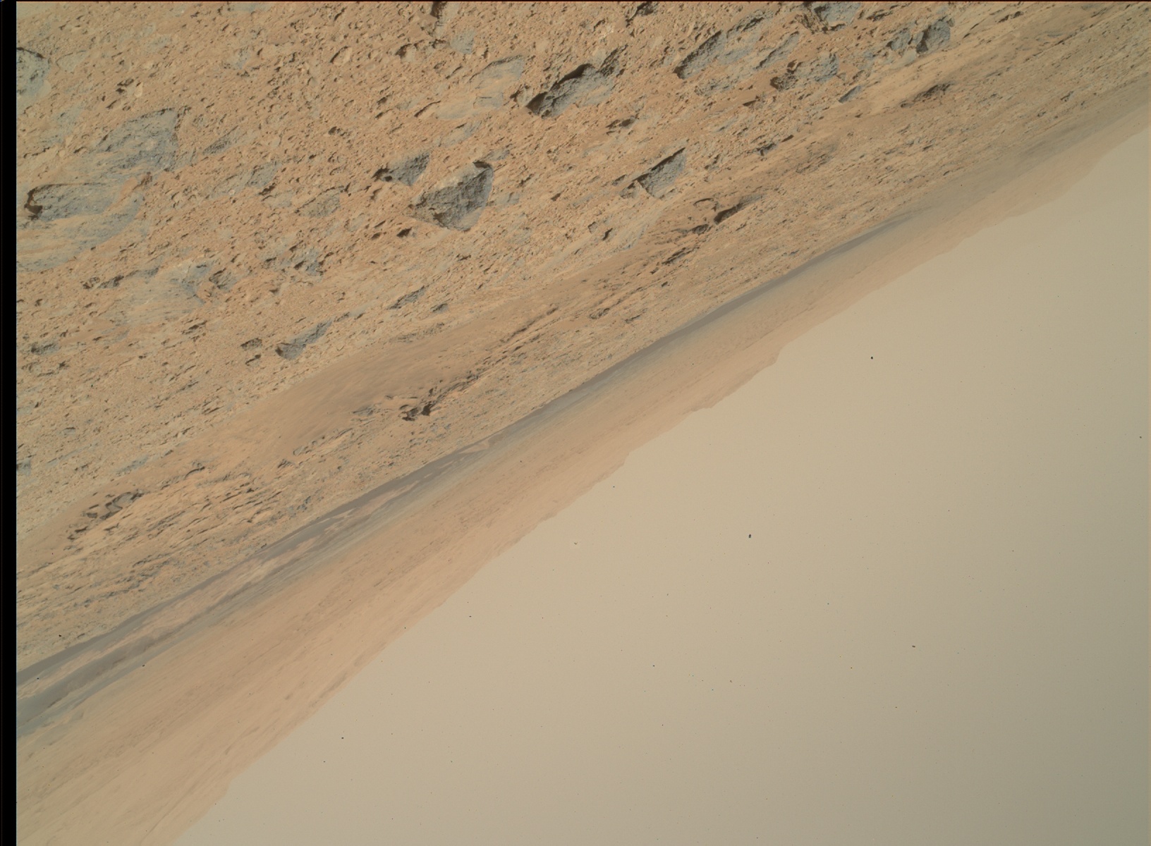 Nasa's Mars rover Curiosity acquired this image using its Mars Hand Lens Imager (MAHLI) on Sol 437