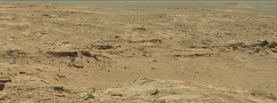Nasa's Mars rover Curiosity acquired this image using its Mast Camera (Mastcam) on Sol 438