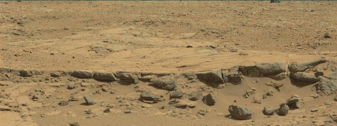 Nasa's Mars rover Curiosity acquired this image using its Mast Camera (Mastcam) on Sol 439