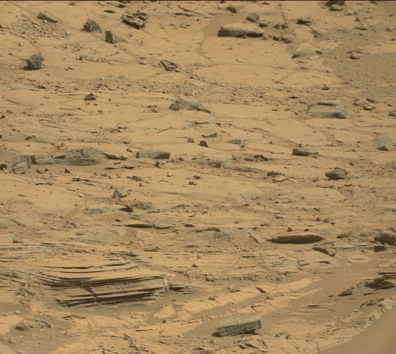 Nasa's Mars rover Curiosity acquired this image using its Mast Camera (Mastcam) on Sol 439