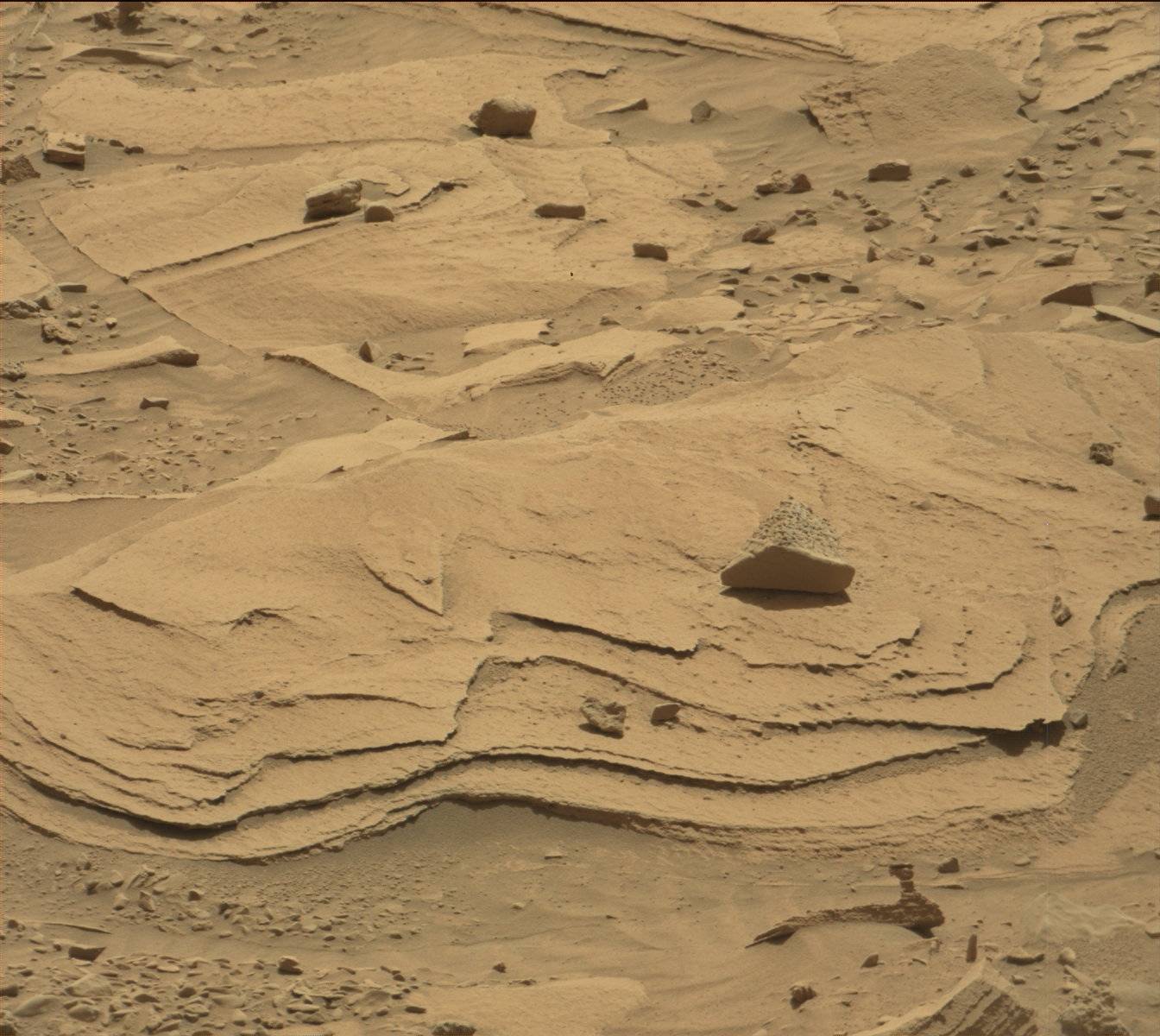 Nasa's Mars rover Curiosity acquired this image using its Mast Camera (Mastcam) on Sol 440