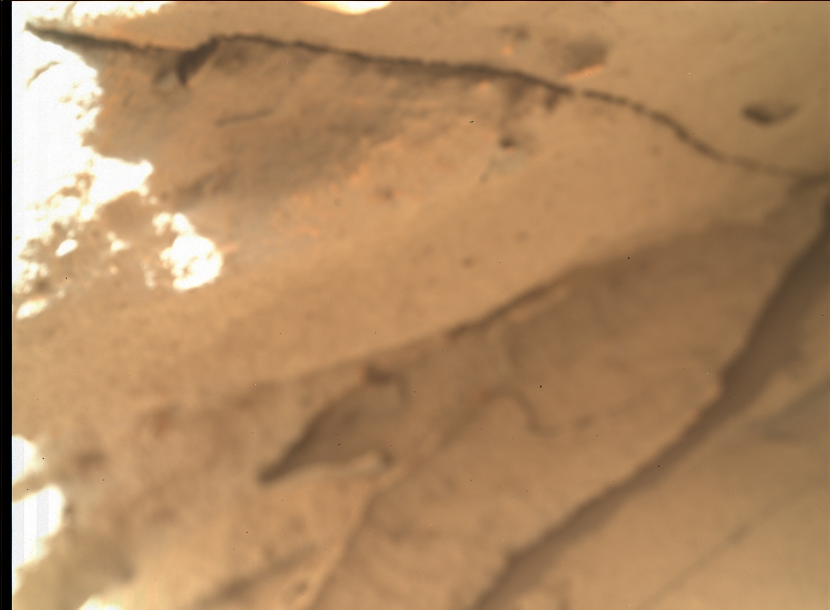 Nasa's Mars rover Curiosity acquired this image using its Mars Hand Lens Imager (MAHLI) on Sol 442