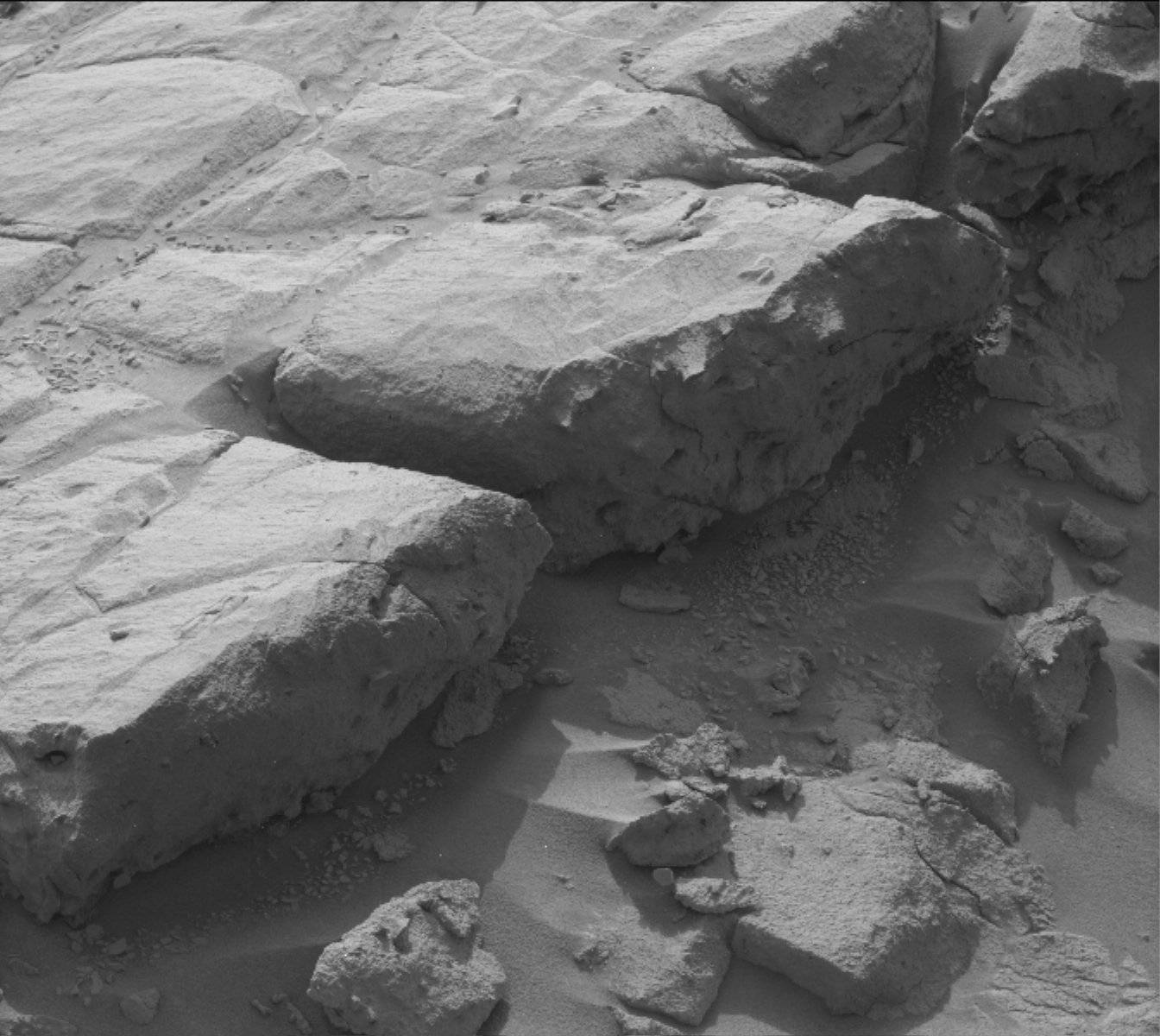 Nasa's Mars rover Curiosity acquired this image using its Mast Camera (Mastcam) on Sol 443