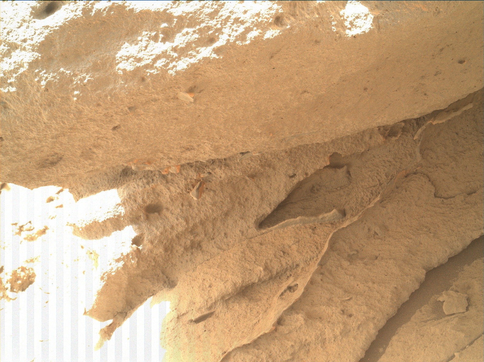 Nasa's Mars rover Curiosity acquired this image using its Mars Hand Lens Imager (MAHLI) on Sol 443