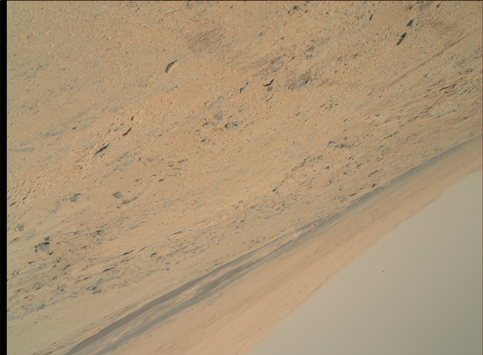 Nasa's Mars rover Curiosity acquired this image using its Mars Hand Lens Imager (MAHLI) on Sol 453