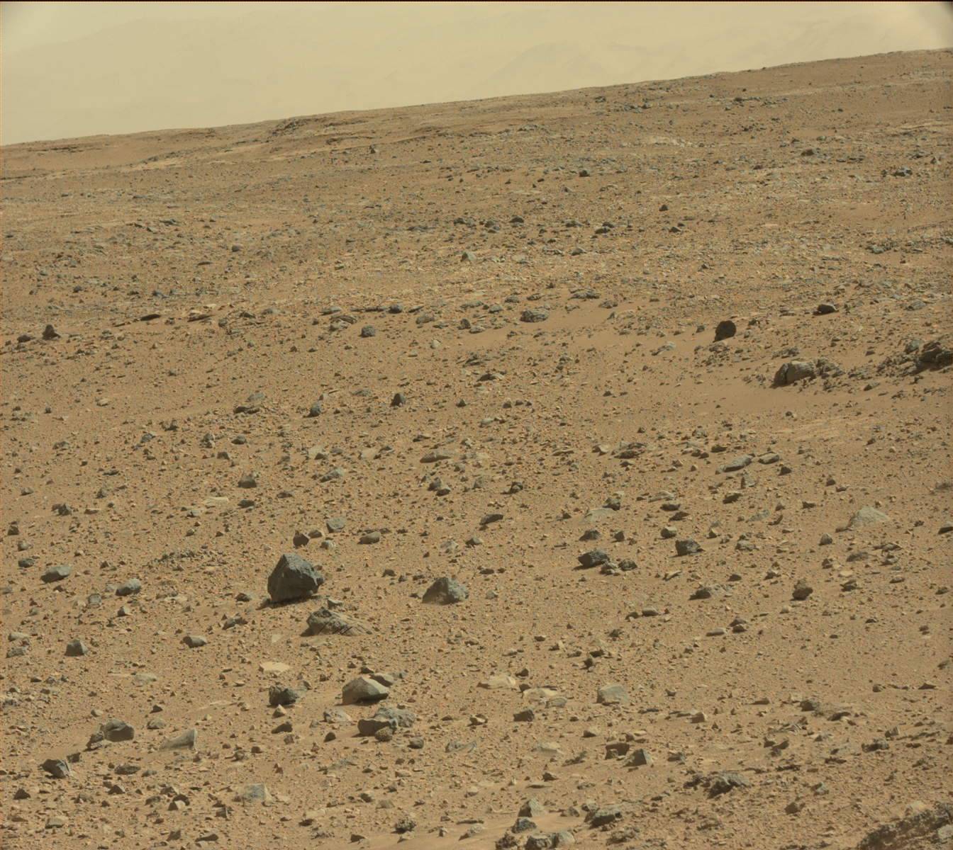 Nasa's Mars rover Curiosity acquired this image using its Mast Camera (Mastcam) on Sol 454