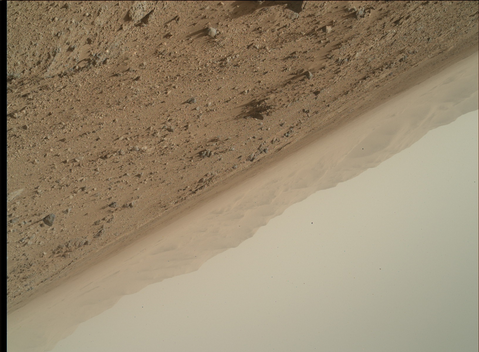 Nasa's Mars rover Curiosity acquired this image using its Mars Hand Lens Imager (MAHLI) on Sol 455
