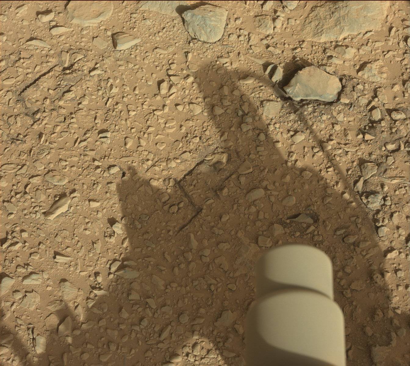 Nasa's Mars rover Curiosity acquired this image using its Mast Camera (Mastcam) on Sol 456
