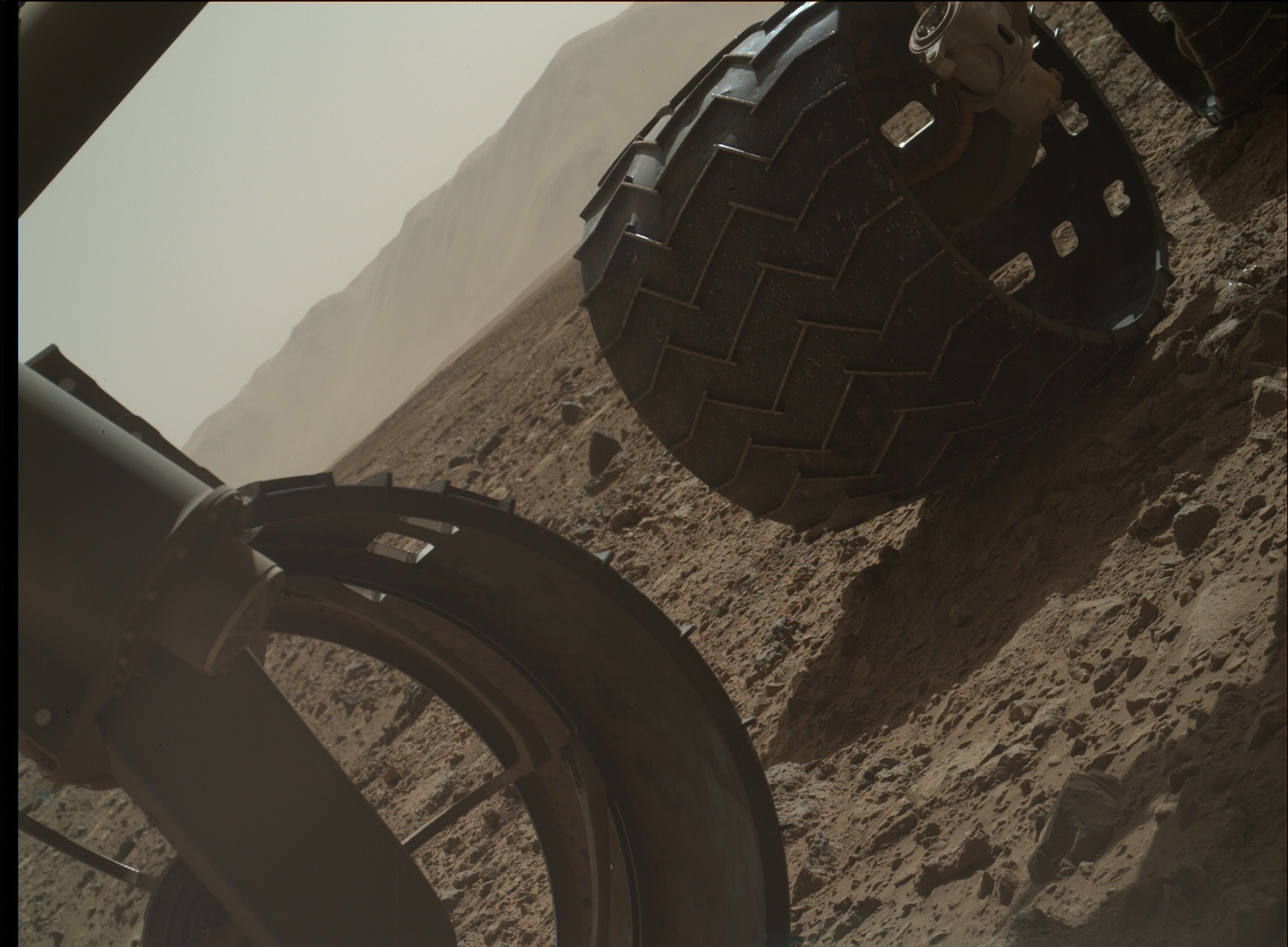 Nasa's Mars rover Curiosity acquired this image using its Mars Hand Lens Imager (MAHLI) on Sol 463