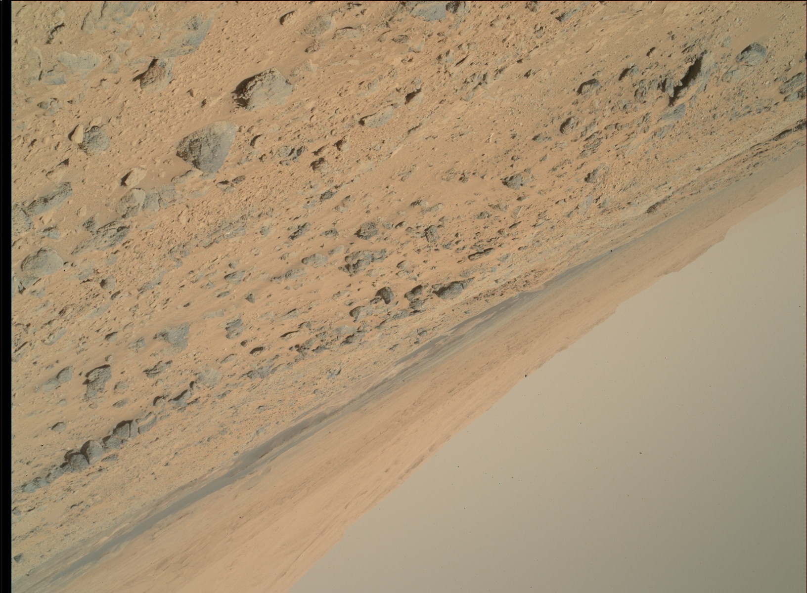 Nasa's Mars rover Curiosity acquired this image using its Mars Hand Lens Imager (MAHLI) on Sol 465