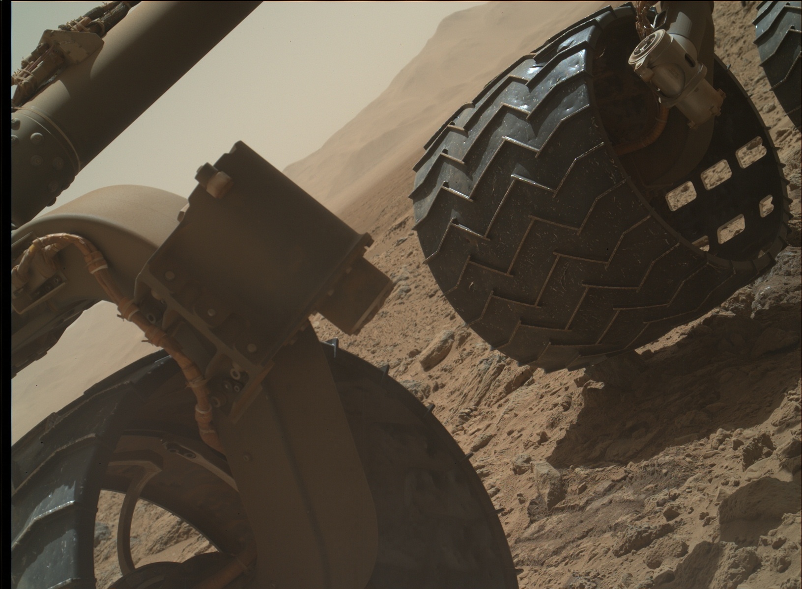 Nasa's Mars rover Curiosity acquired this image using its Mars Hand Lens Imager (MAHLI) on Sol 469