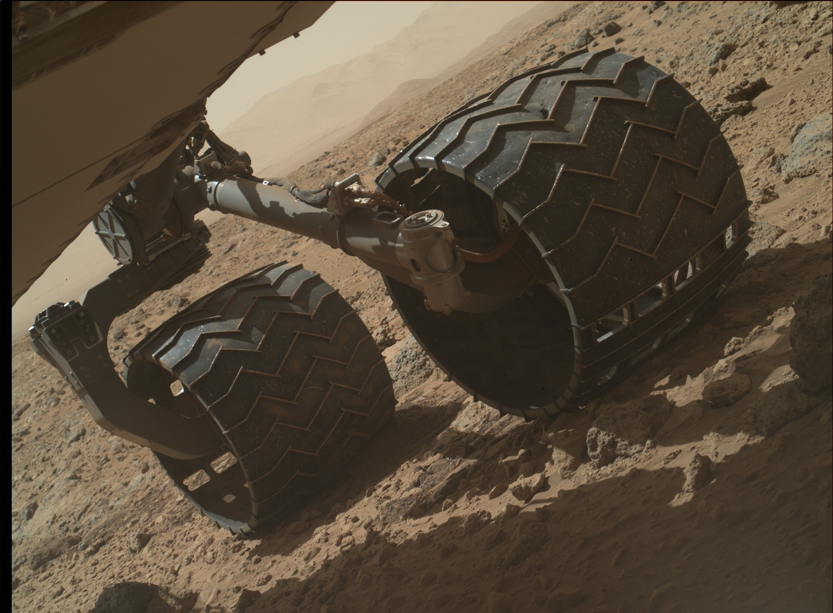 Nasa's Mars rover Curiosity acquired this image using its Mars Hand Lens Imager (MAHLI) on Sol 469