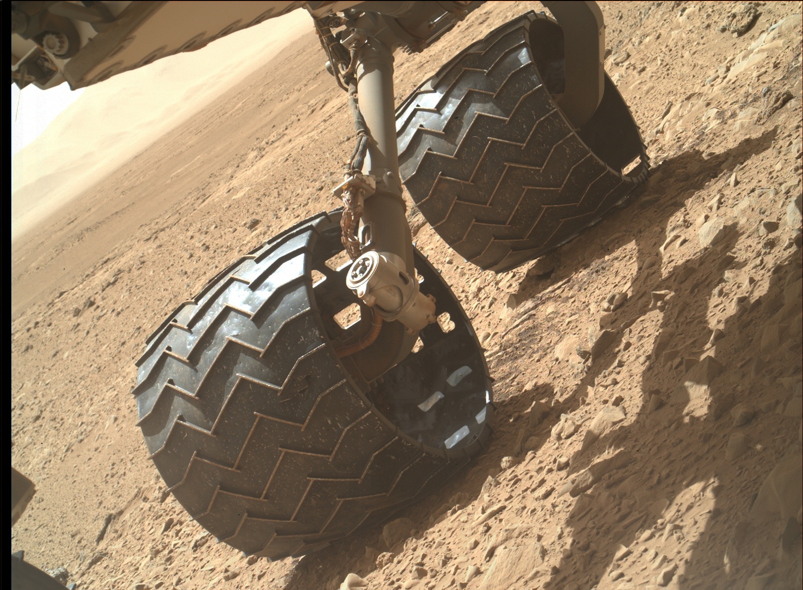 Nasa's Mars rover Curiosity acquired this image using its Mars Hand Lens Imager (MAHLI) on Sol 476