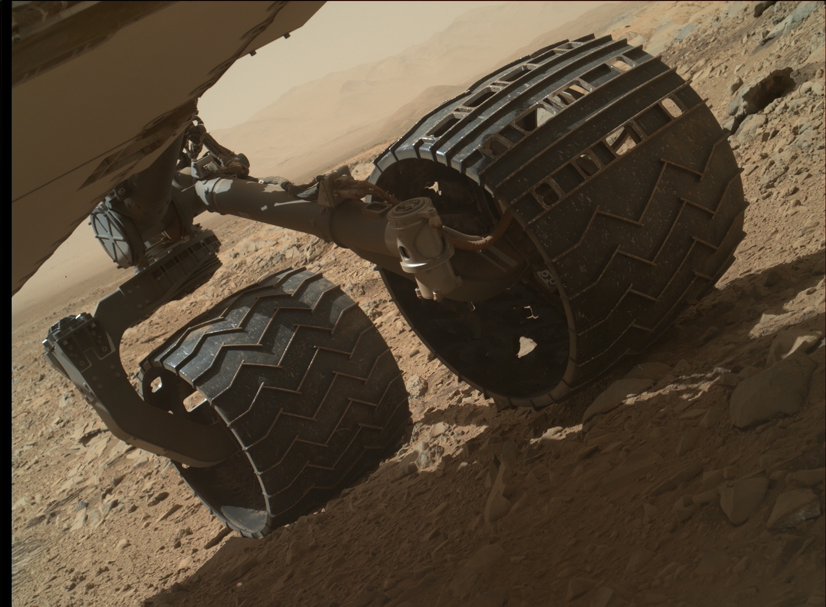 Nasa's Mars rover Curiosity acquired this image using its Mars Hand Lens Imager (MAHLI) on Sol 476
