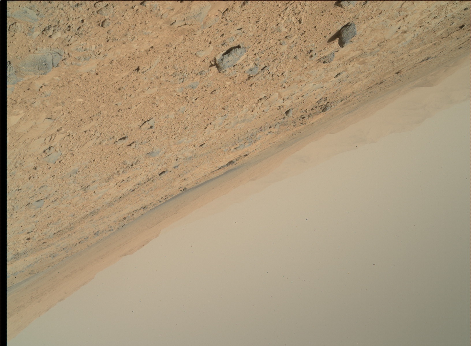 Nasa's Mars rover Curiosity acquired this image using its Mars Hand Lens Imager (MAHLI) on Sol 477