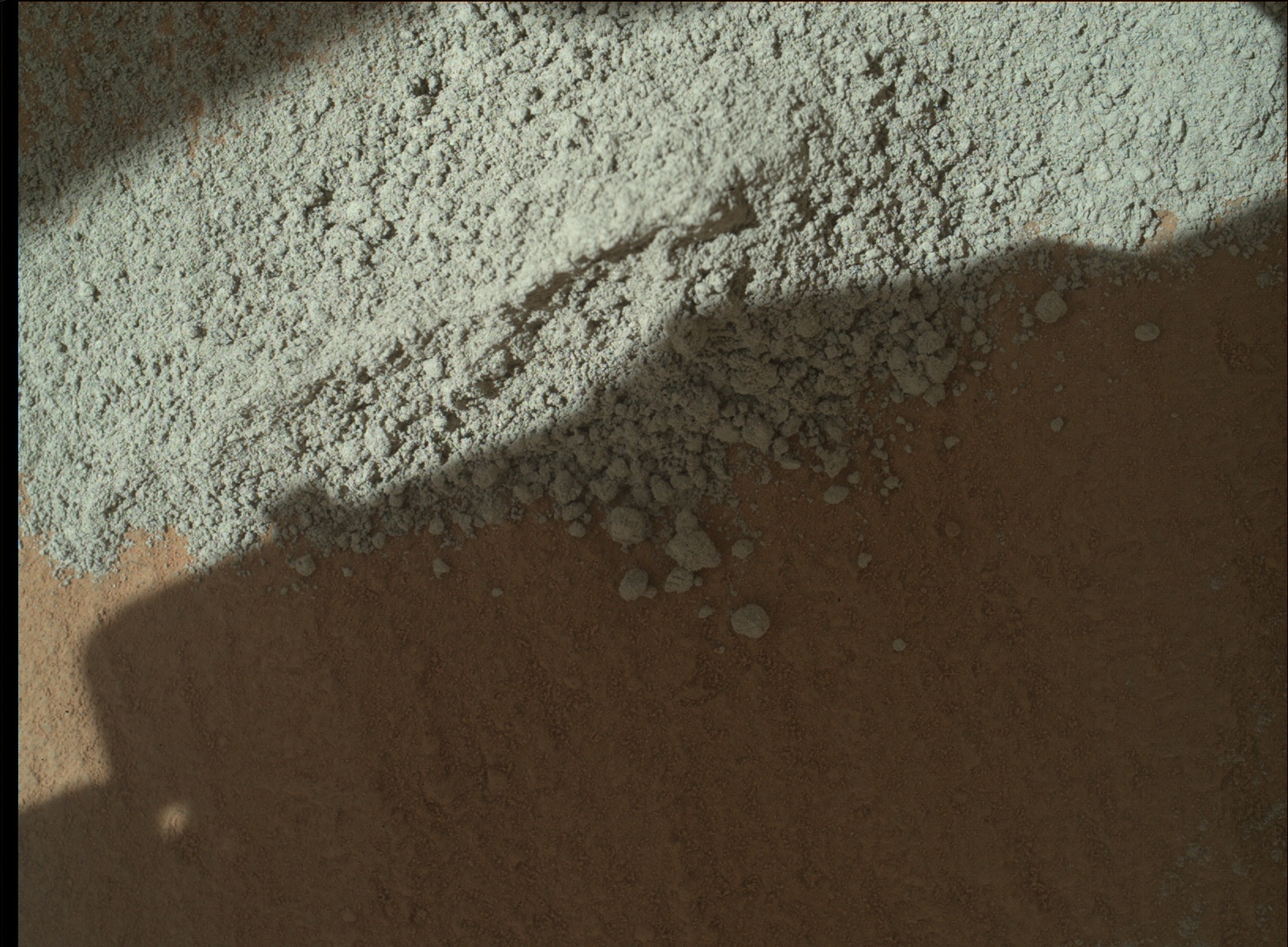 Nasa's Mars rover Curiosity acquired this image using its Mars Hand Lens Imager (MAHLI) on Sol 486