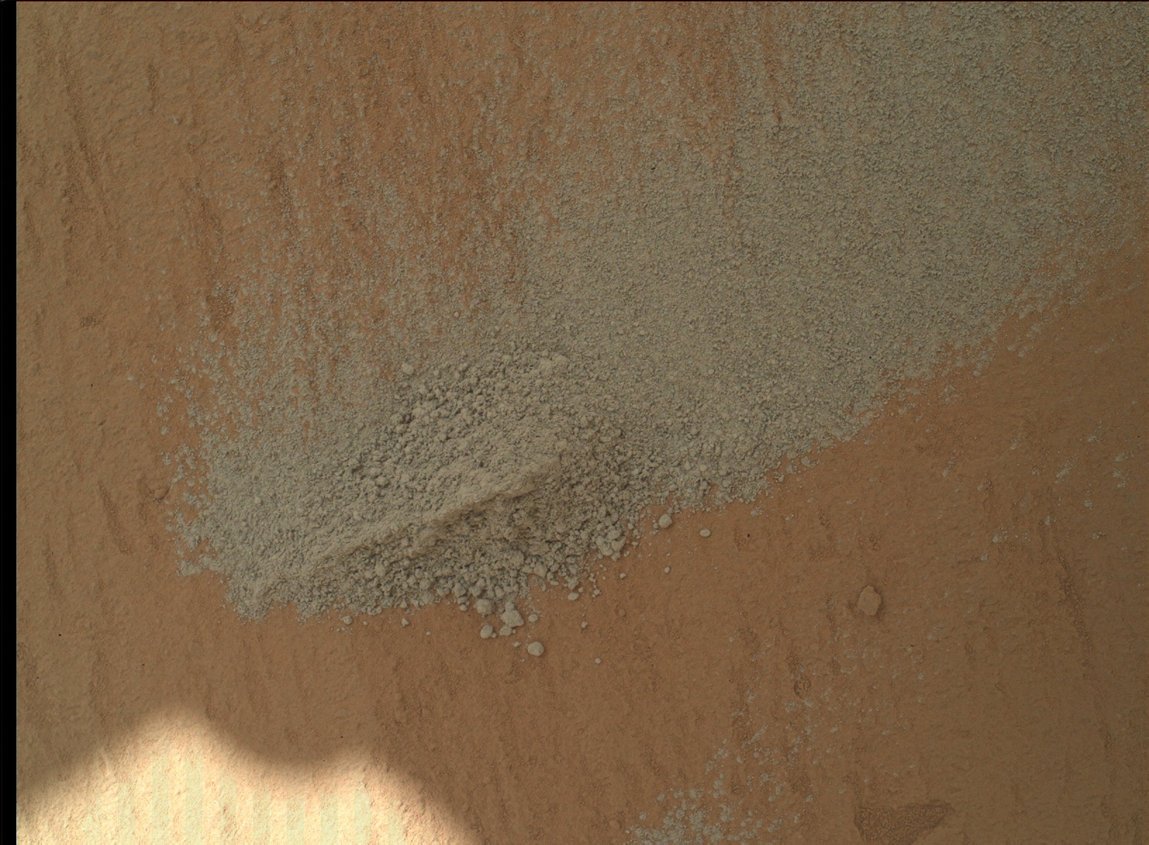 Nasa's Mars rover Curiosity acquired this image using its Mars Hand Lens Imager (MAHLI) on Sol 487