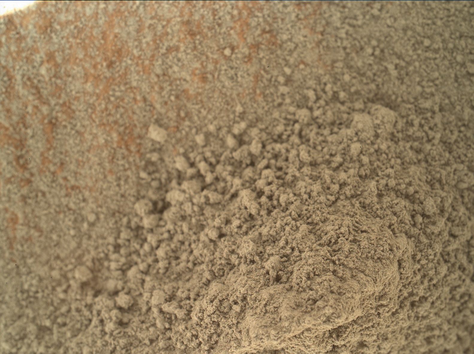 Nasa's Mars rover Curiosity acquired this image using its Mars Hand Lens Imager (MAHLI) on Sol 487