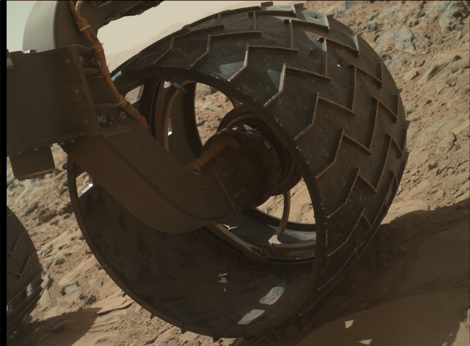 Nasa's Mars rover Curiosity acquired this image using its Mars Hand Lens Imager (MAHLI) on Sol 488