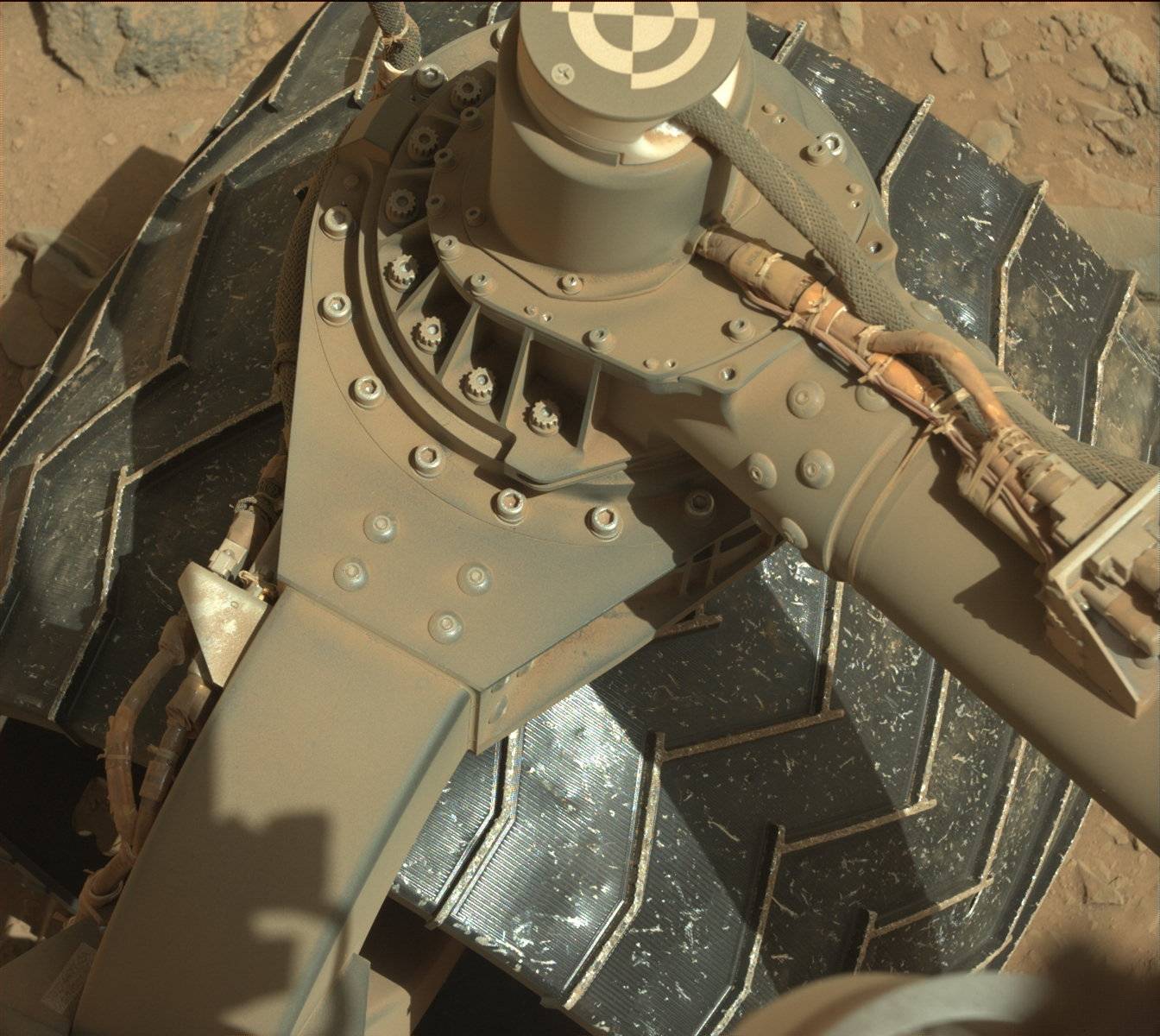 Nasa's Mars rover Curiosity acquired this image using its Mast Camera (Mastcam) on Sol 490