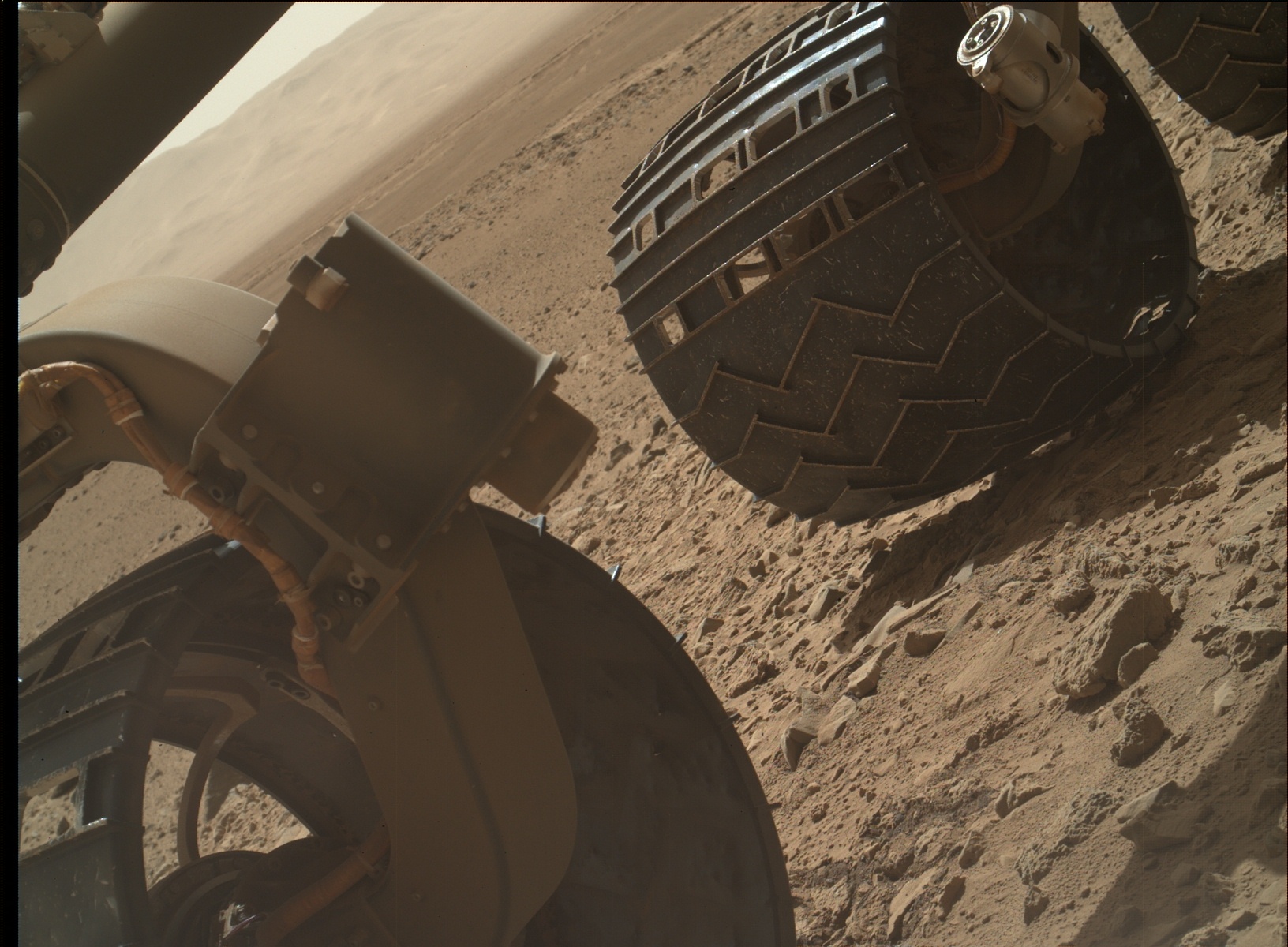 Nasa's Mars rover Curiosity acquired this image using its Mars Hand Lens Imager (MAHLI) on Sol 490