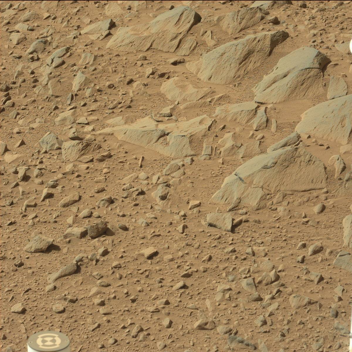 Nasa's Mars rover Curiosity acquired this image using its Mast Camera (Mastcam) on Sol 494
