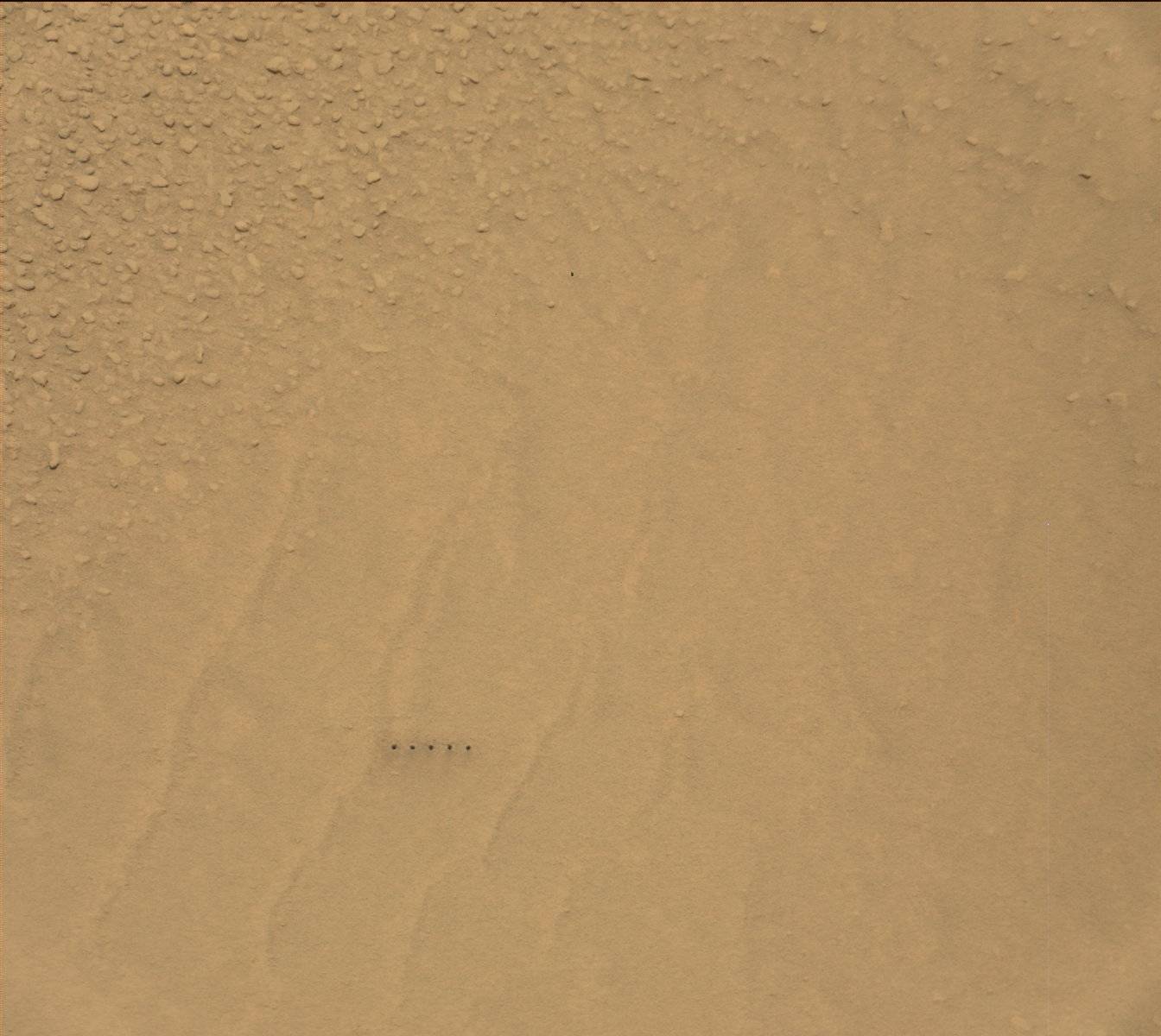 Nasa's Mars rover Curiosity acquired this image using its Mast Camera (Mastcam) on Sol 503