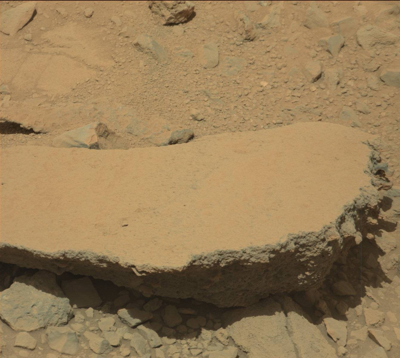 Nasa's Mars rover Curiosity acquired this image using its Mast Camera (Mastcam) on Sol 503