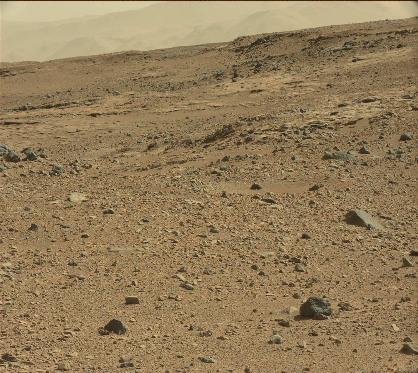 Nasa's Mars rover Curiosity acquired this image using its Mast Camera (Mastcam) on Sol 504