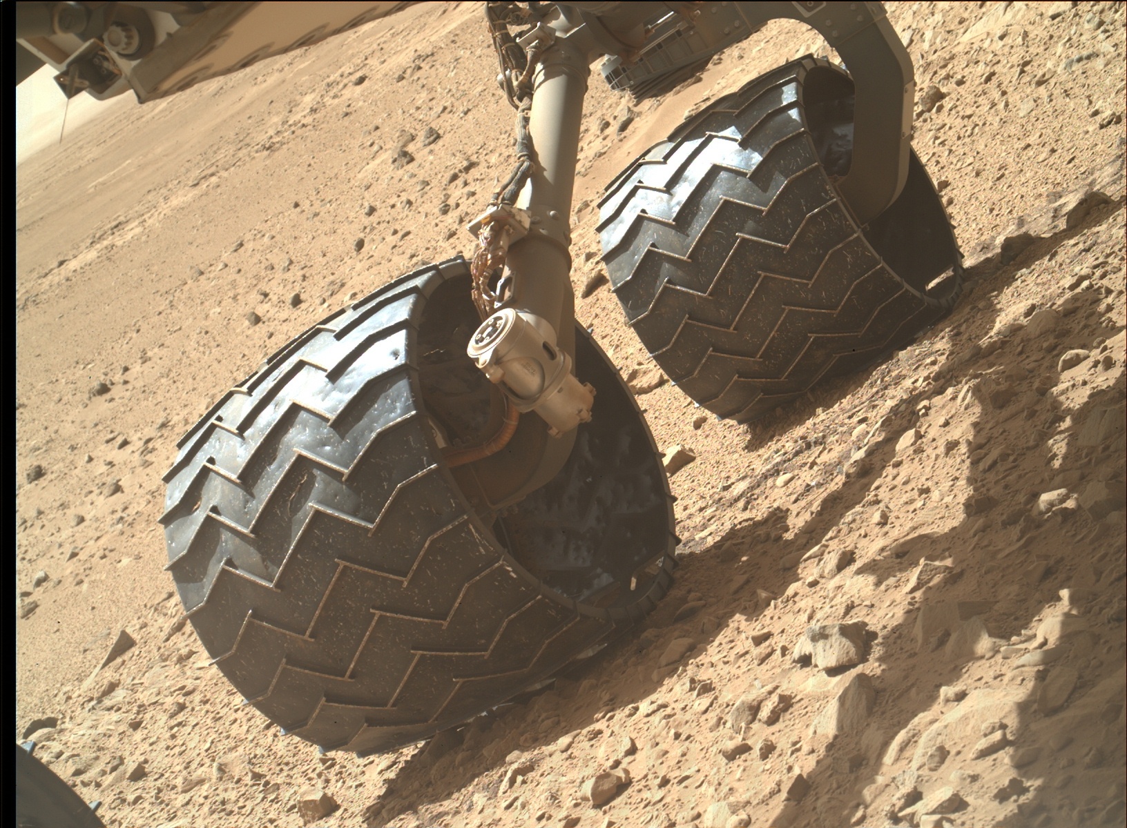Nasa's Mars rover Curiosity acquired this image using its Mars Hand Lens Imager (MAHLI) on Sol 504