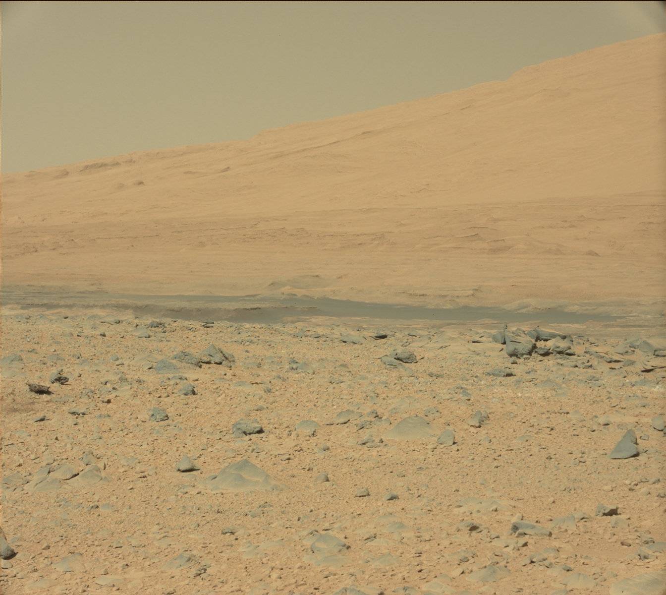 Nasa's Mars rover Curiosity acquired this image using its Mast Camera (Mastcam) on Sol 505