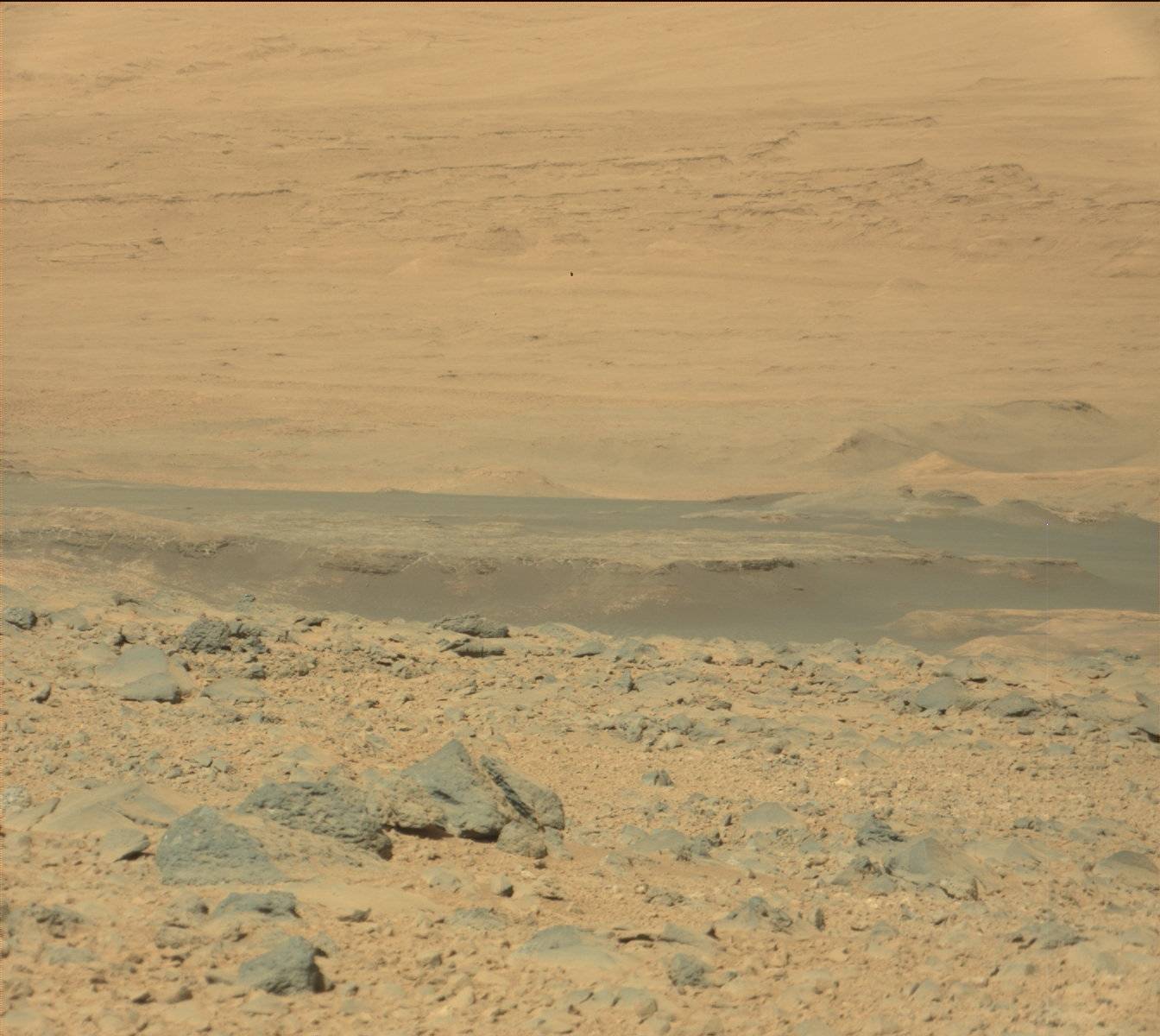 Nasa's Mars rover Curiosity acquired this image using its Mast Camera (Mastcam) on Sol 505