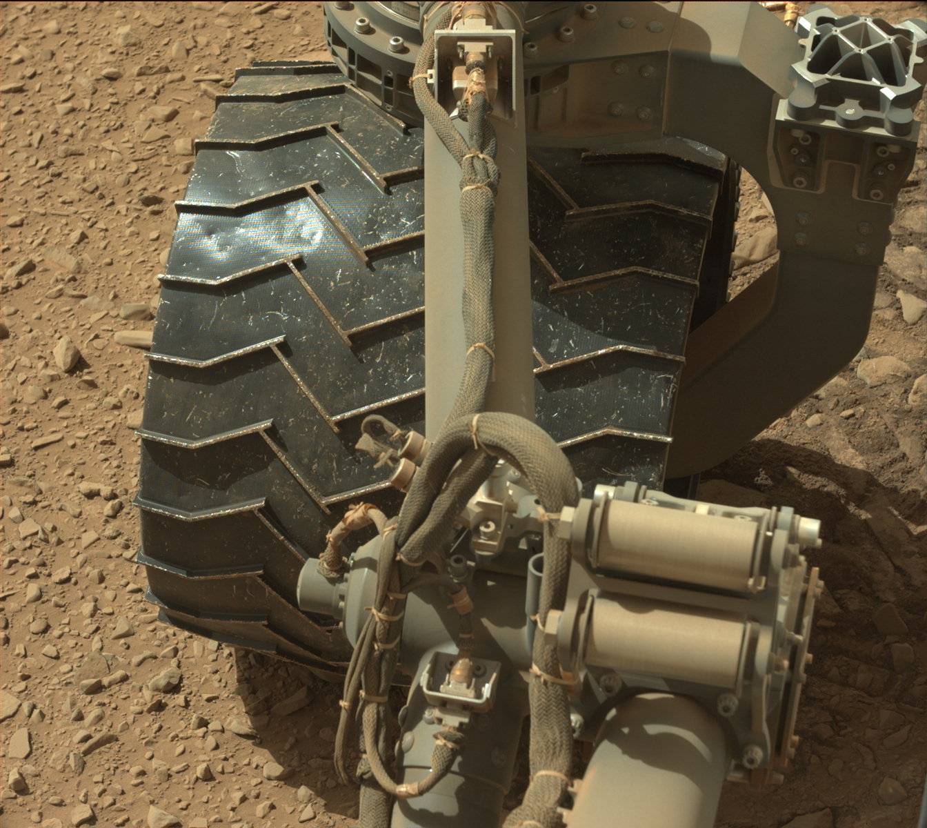 Nasa's Mars rover Curiosity acquired this image using its Mast Camera (Mastcam) on Sol 506