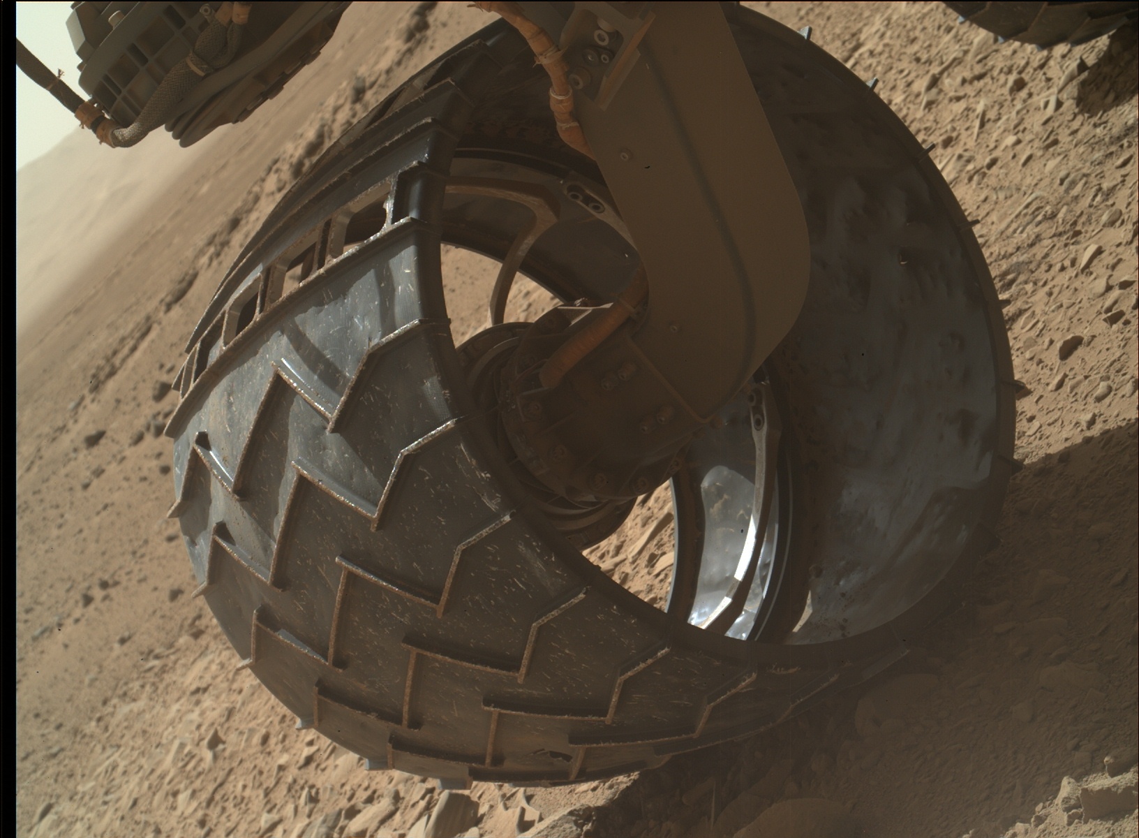 Nasa's Mars rover Curiosity acquired this image using its Mars Hand Lens Imager (MAHLI) on Sol 508
